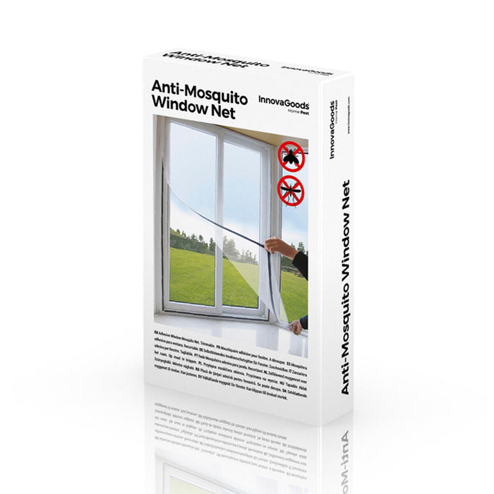 Plasă de protecție împotriva insectelor adezivă decupabilă pentru fereastră InnovaGoods