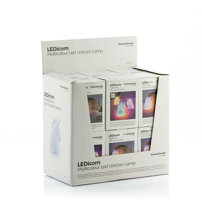 Veioză Unicorn Multicoloră LEDicorn InnovaGoods