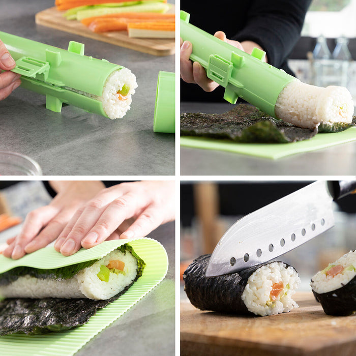 Set de Sushi cu rețete Suzooka InnovaGoods 3 Piese