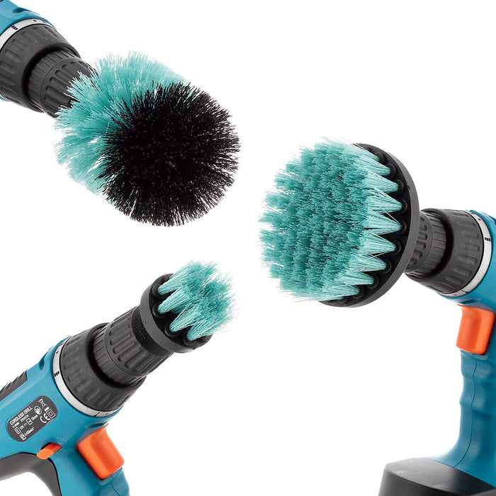 Set de perii de curățare pentru burghiu Cyclean InnovaGoods 3 Piese