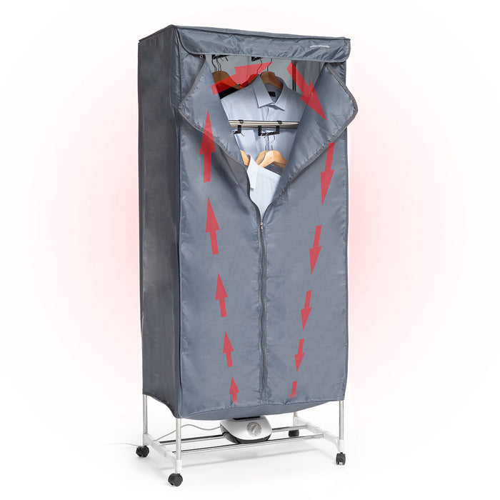 Uscător electric portabil cu 3 niveluri Porthayer InnovaGoods 1000W