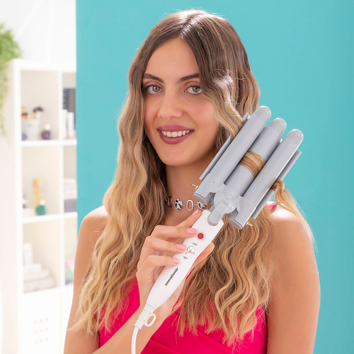 Placă de păr cu ceramică triplă Triler InnovaGoods