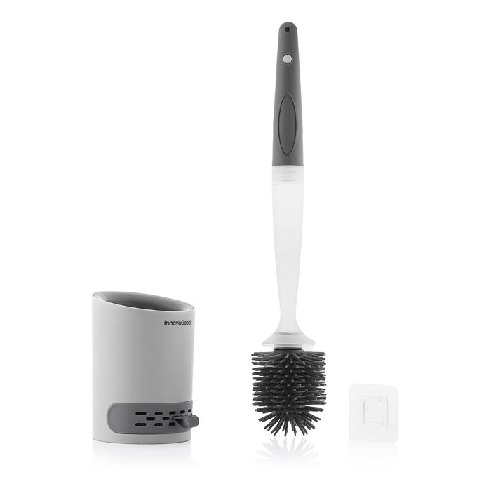 Perie de toaletă cu dozator de săpun Bruilet InnovaGoods