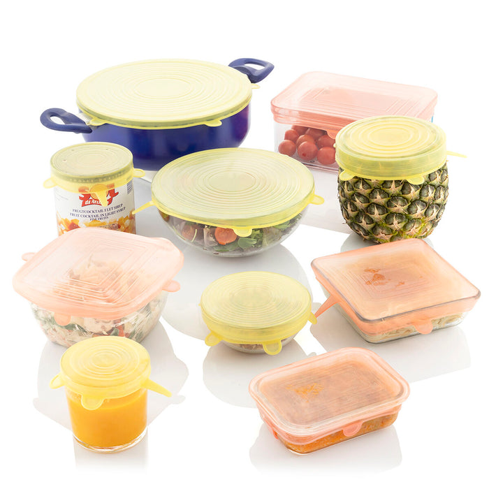 Set de 10 capace de bucătărie reutilizabile și reglabile Lilyd InnovaGoods