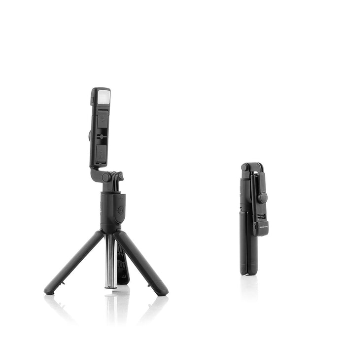 Trepied extensibil pentru telefon mobil cu LED și telecomandă Tridiex InnovaGoods