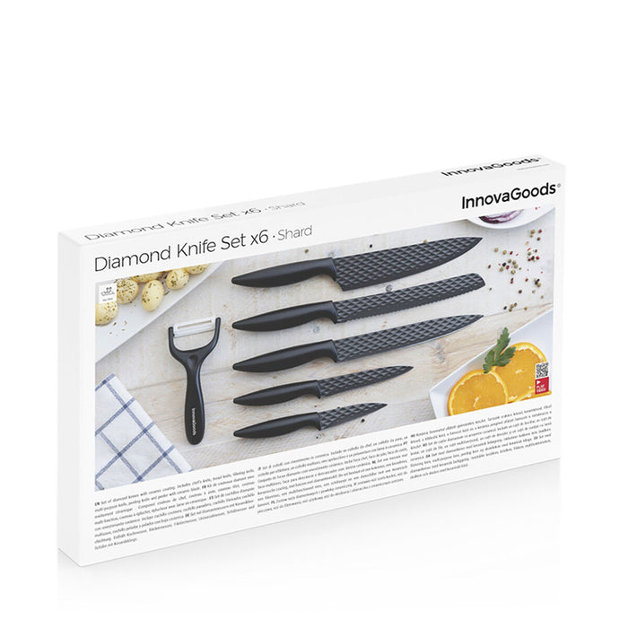 Set de cuțite diamantate Shard InnovaGoods 6 Piese