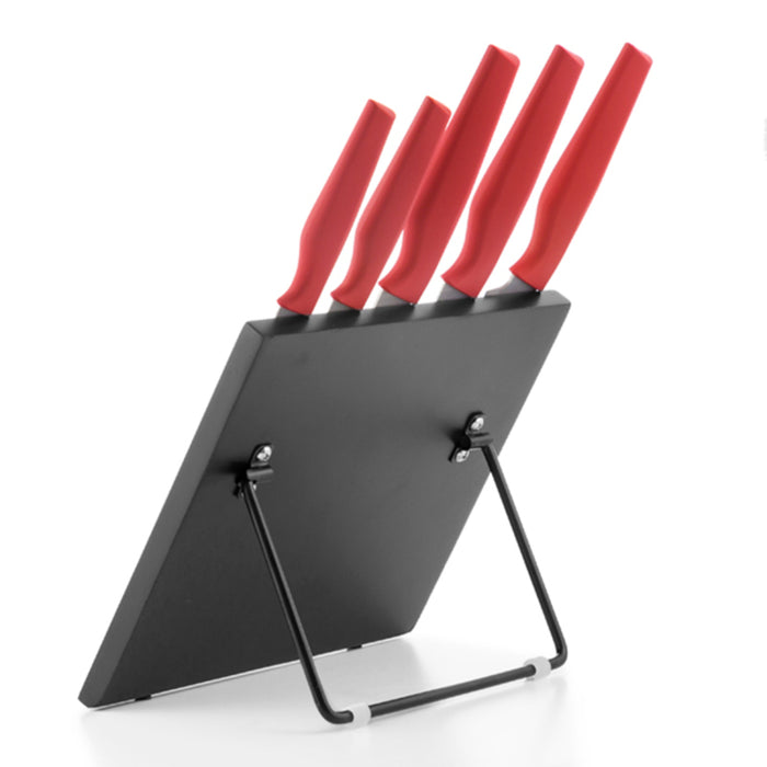 Cuțite cu Suport Magnetic Bravissima Kitchen (6 piese)