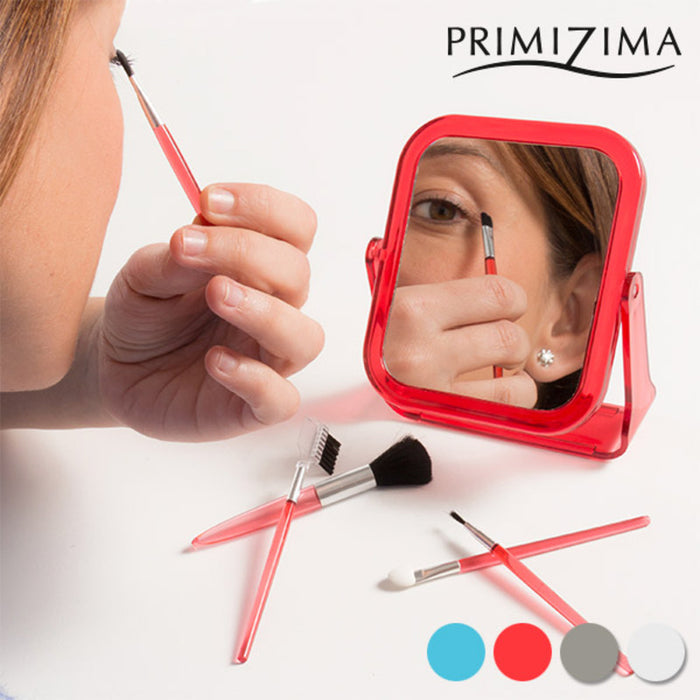 Oglindă cu Pensule pentru Machiaj Primizima (6 piese)