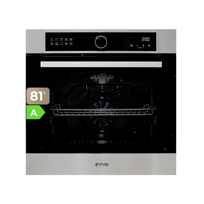 Cuptor încorporabil Cecotec H25 Airfryer Inox, 81 l, 14 programe, 59,5 × 57,5 × 59,4 cm