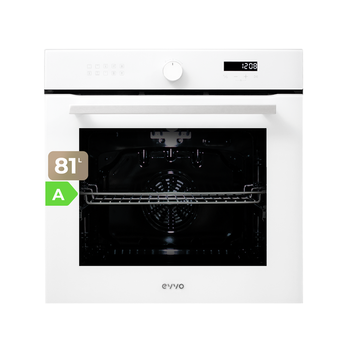 Cuptor încorporabil Cecotec EVVO H25 Airfryer White, 81 l, 14 programe, alb