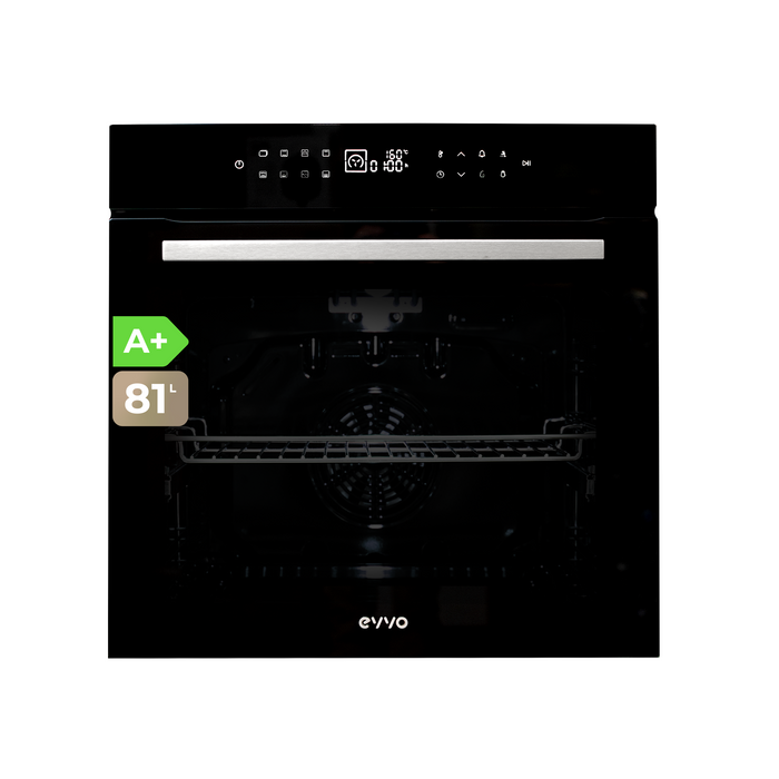 Cuptor încorporabil Cecotec Horno EVVO H26 Airfryer Black, 81 l, 14 programe, negru