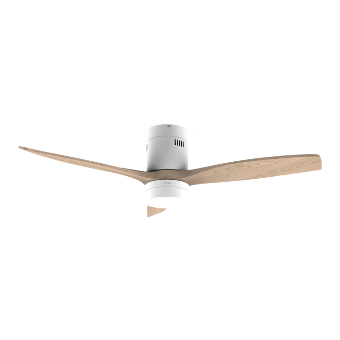 Ventilator de tavan Cecotec EVVO V551 Wood Wifi, 40 W, diametru 132 cm, 6 viteze