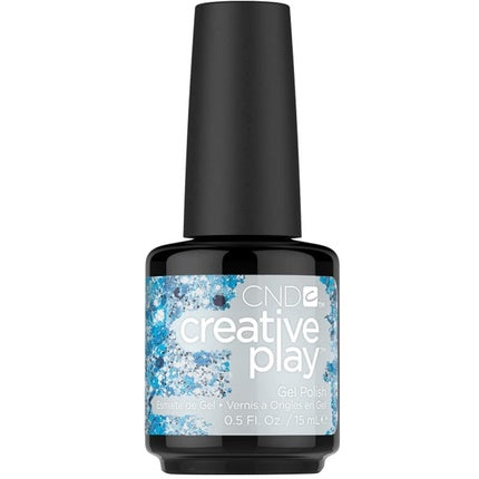 Gel Polish CND Creative Play #459 Kiss + Teal, 15ml, albastru
