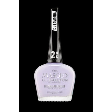 Lac de unghii gel Masglo Evolution, roz, efect gel