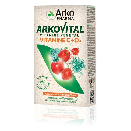 Arkovital Vitamina C & D3 Arkopharma 20 Comprimate