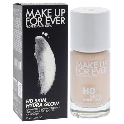 Fond de ten Make Up For Ever Hydra Glow Skin Booster 30 ml, culoare nude