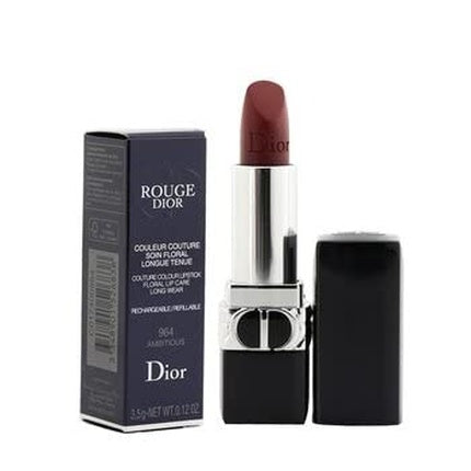 Ruj reîncărcabil Dior Rouge Couture, nuanța visiniu