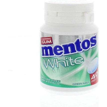 Gumă de mestecat Mentos White, mentă, 40 bucăți
