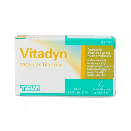 Complement alimentar Teva Pharma Vitadyn 30 capsule blande