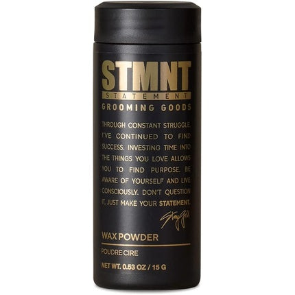 Pudră volum Stmnt Wax Powder Staygold, semi-mată, 15g