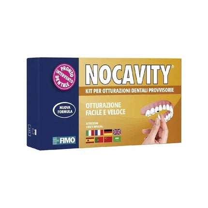 Ciment Dentar, Nocavity, Set Umplere Temporară, Bej