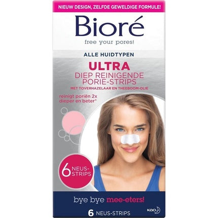 Benzi pori Biore Ultra, 6 bucăți