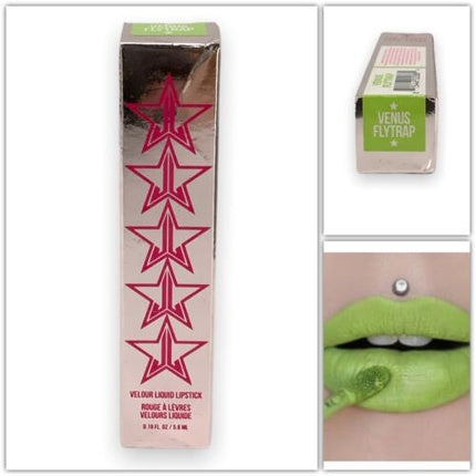 Ruj lichid Velour Jeffree Star Venus Fly Trap 0.19oz - Verde