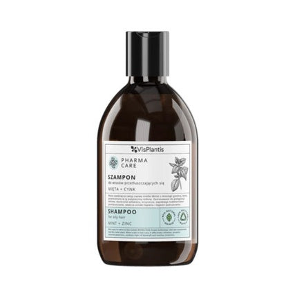 Șampon Vis Plantis Pharma Care pentru păr gras cu mentă și zinc, 500ml