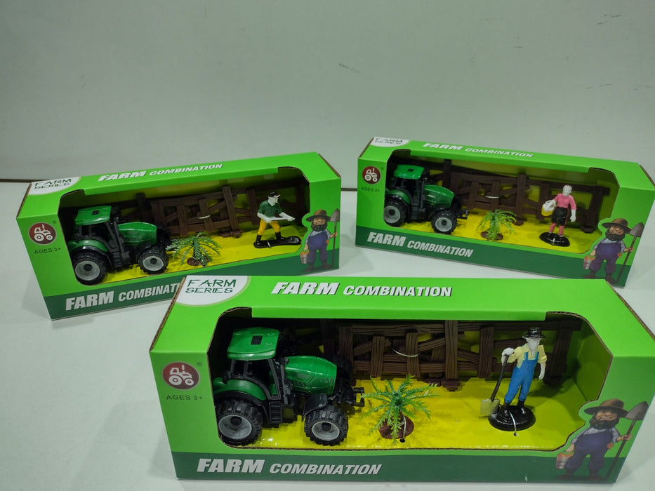 Set de joacă cu tractor Unknown, Farm Series, diverse modele, 3+ ani
