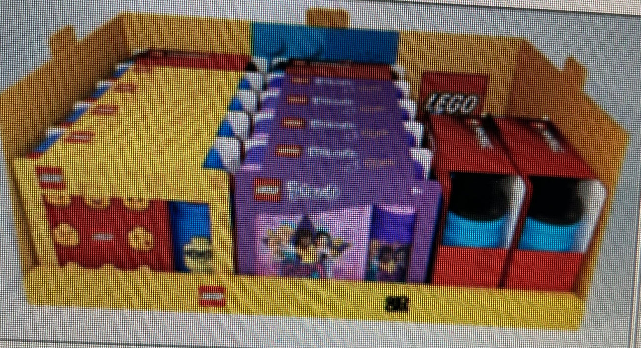 Display de expunere LEGO Storage, pentru tejghea, raft sau stivuire