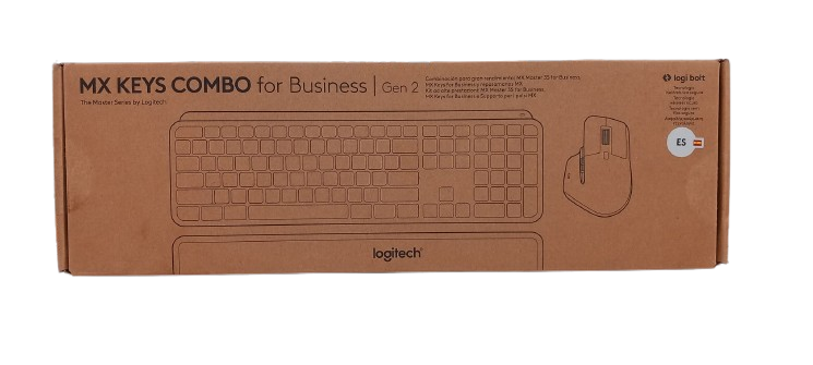 Resigilat: Tastatură și Mouse Fără Fir Logitech 920-010930 Qwerty Spaniolă
