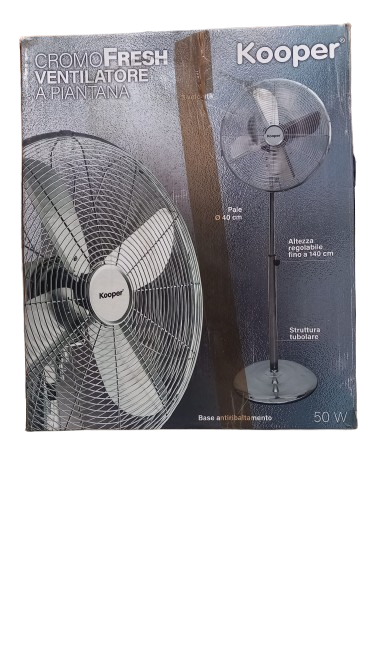 Resigilat: Ventilator pe piedestal KOOPER „CromoFresh”  50W