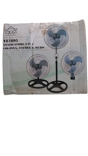 Resigilat: Ventilator de coloană 3 în 1 pentru masă și perete DCG