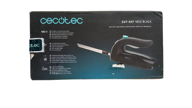 Resigilat: Cuțit Cecotec Cut-Eat 1800 Black 150 W