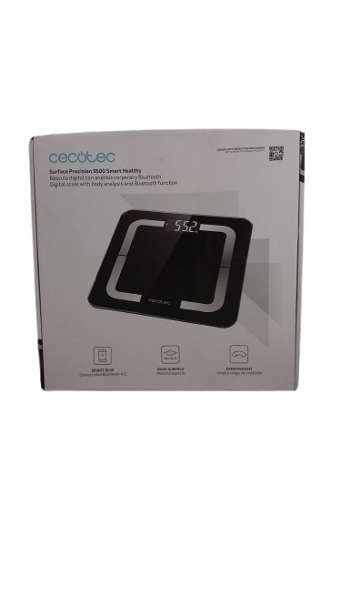 Resigilat: Cântar digital, Cecotec Surface Precision 9500, conectivitate inteligentă, bandă de măsurare