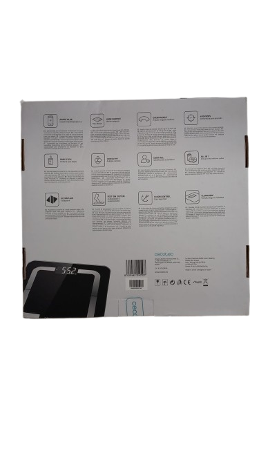 Resigilat: Cântar digital, Cecotec Surface Precision 9500, conectivitate inteligentă, bandă de măsurare