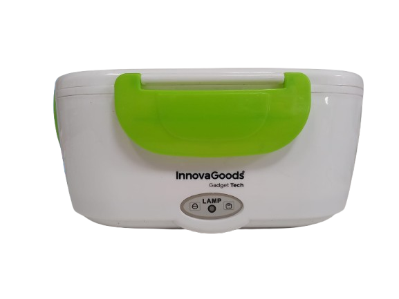 Resigilat: Cutie de Prânz Electrică InnovaGoods 40W Alb Verde