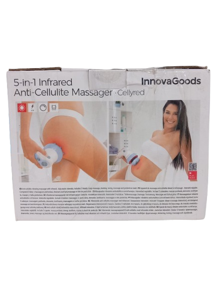 Resigilat:Aparat de masaj anticelulitic vibrator cu infraroșu 5 în 1 Cellyred InnovaGoods