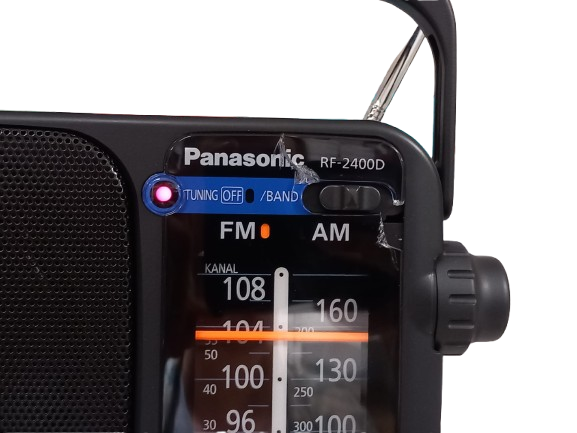 Resigilat: Radio Tranzistor Panasonic RF-2400EG9-K