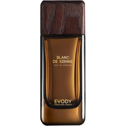 Evody Blanc De Sienne Eau De Parfum, sticlă brună, capac din lemn, 100ml