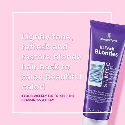 Șampon Lee Stafford Bleach Blondes Purple Toning 250 ml