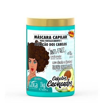 Mască capilară Gota Dourada pentru păr creț, 1kg