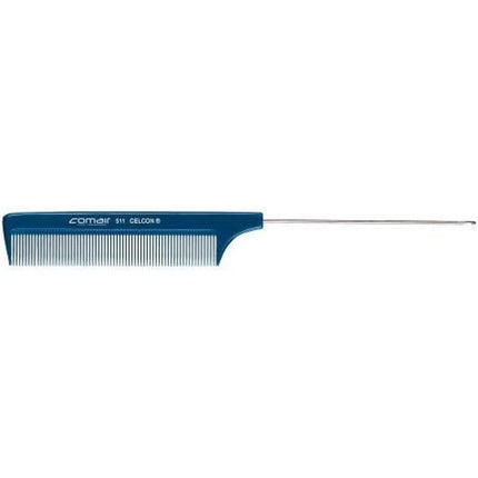 Pieptăn cu mâner lung Comair No. 511, albastru, material plastic