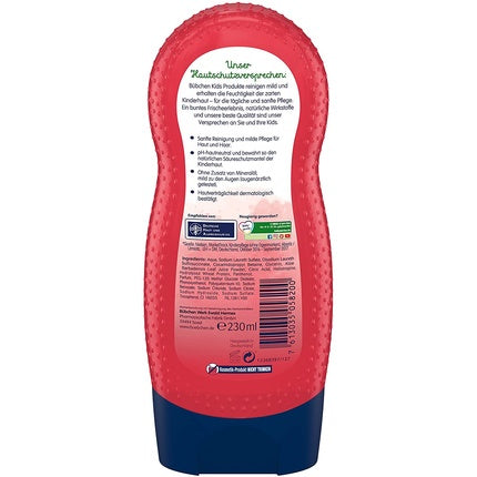 Șampon Gel Duș 2 în 1 Bübchen Kids Zmeură, 230ml