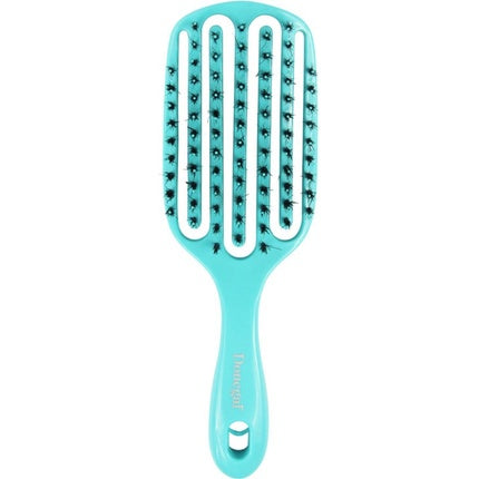Perie de păr ventilată Donegal Miscella 1288, culoare turcoaz