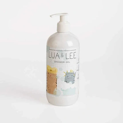 Gel de duș Lua & Lee, 500ml, cu pompă albă