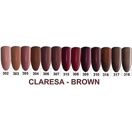 Gel UV/LED Claresa SoakOFF Brown 310, 5ml