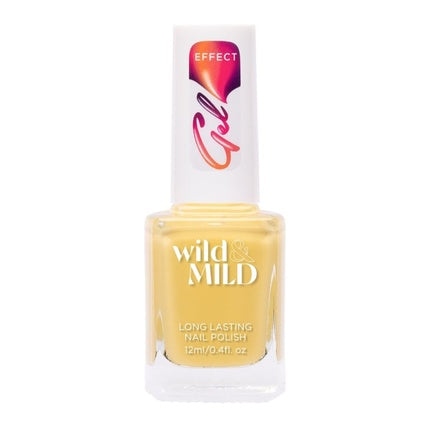 Lac de unghii, Wild & Mild, Gel Effect That's so Beachy, 12ml, galben