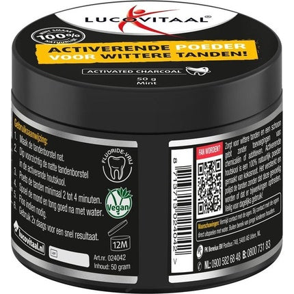 Pulbere din Cărbune Activ Lucovitaal, 50g