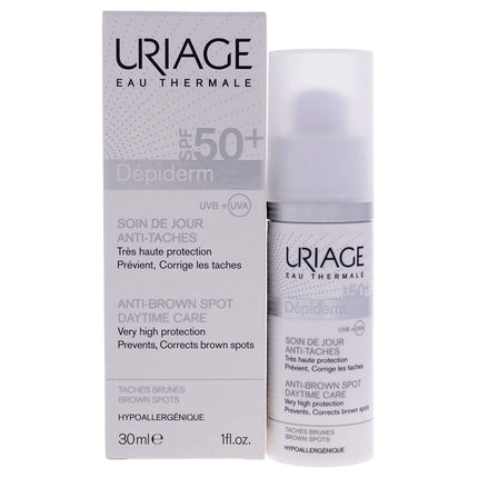 Cremă depigmentantă Uriage Depiderm SPF 50, 30 ml